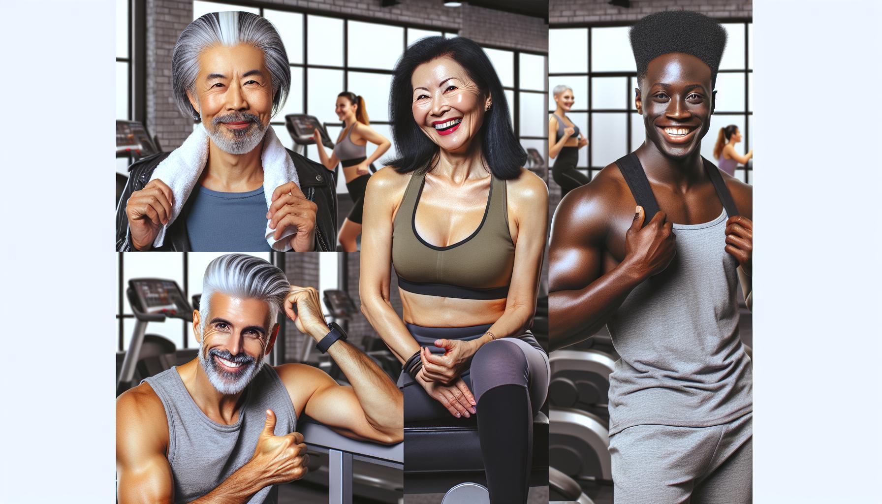 Covering Gray Hair Quickly for Post-Workout Confidence