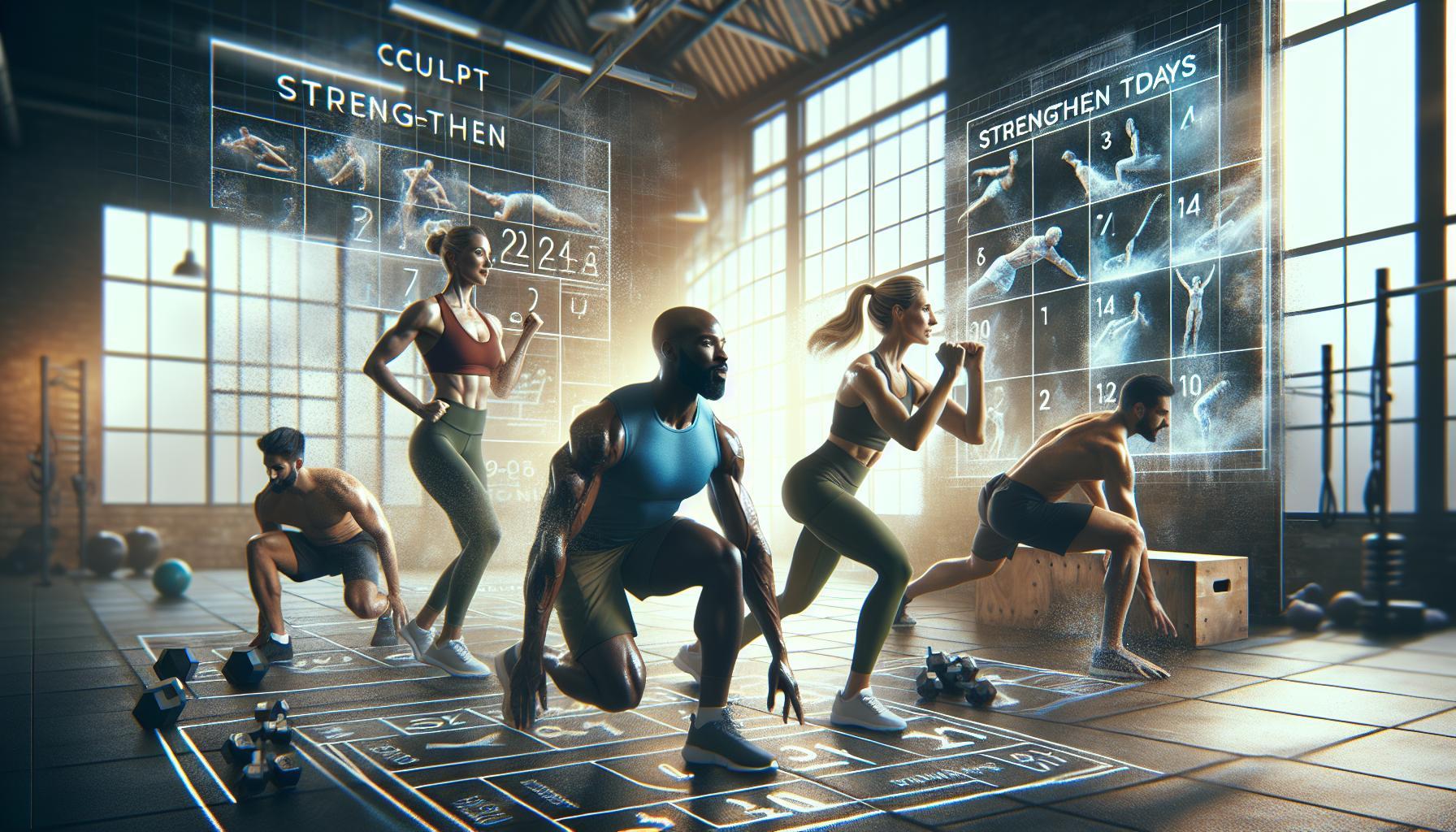 Core de Force Workout Calendar: Sculpt and Strengthen Today