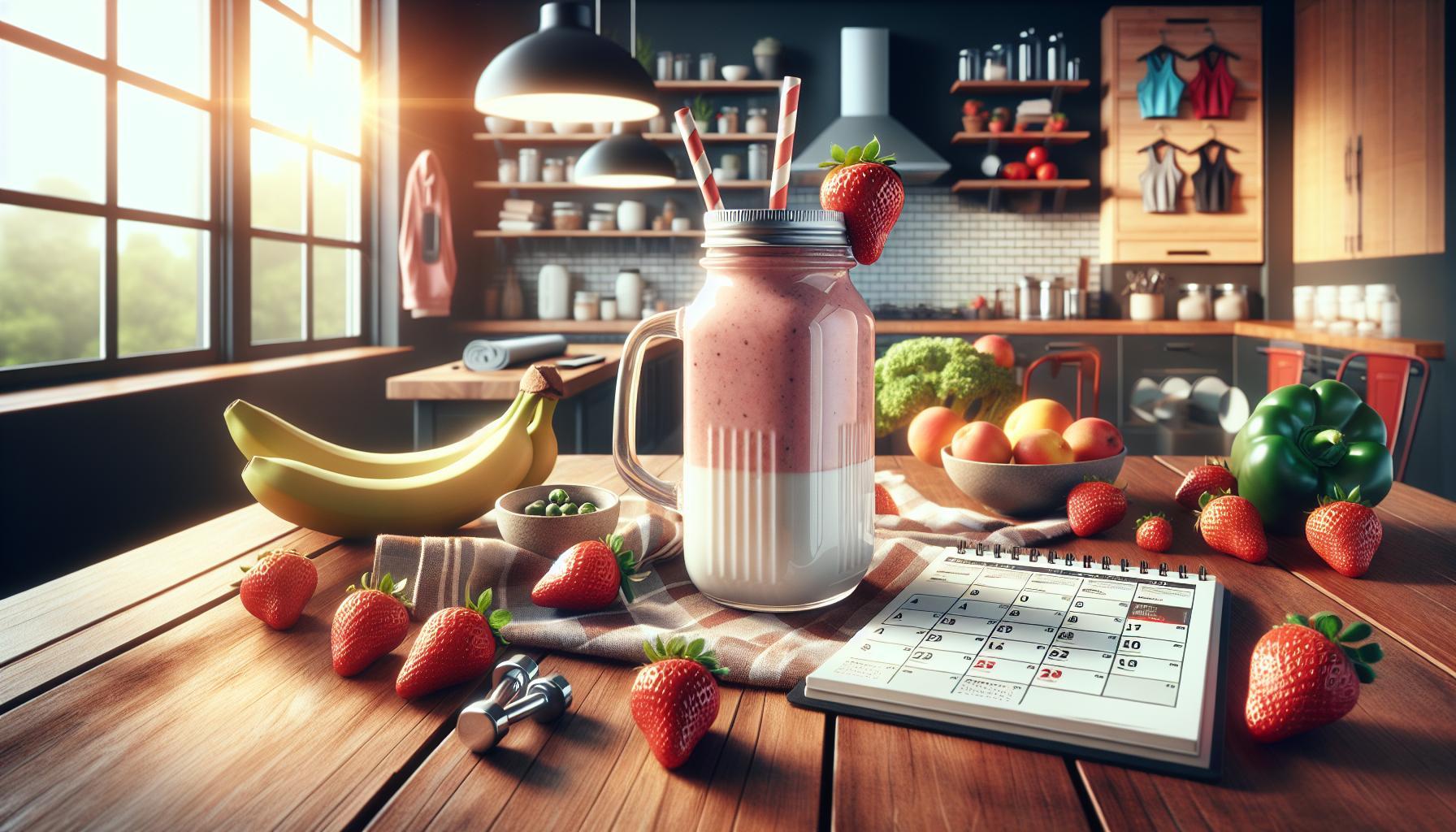 Strawberry Shakeology Recipe Calendar: Plan Your Healthy Treats