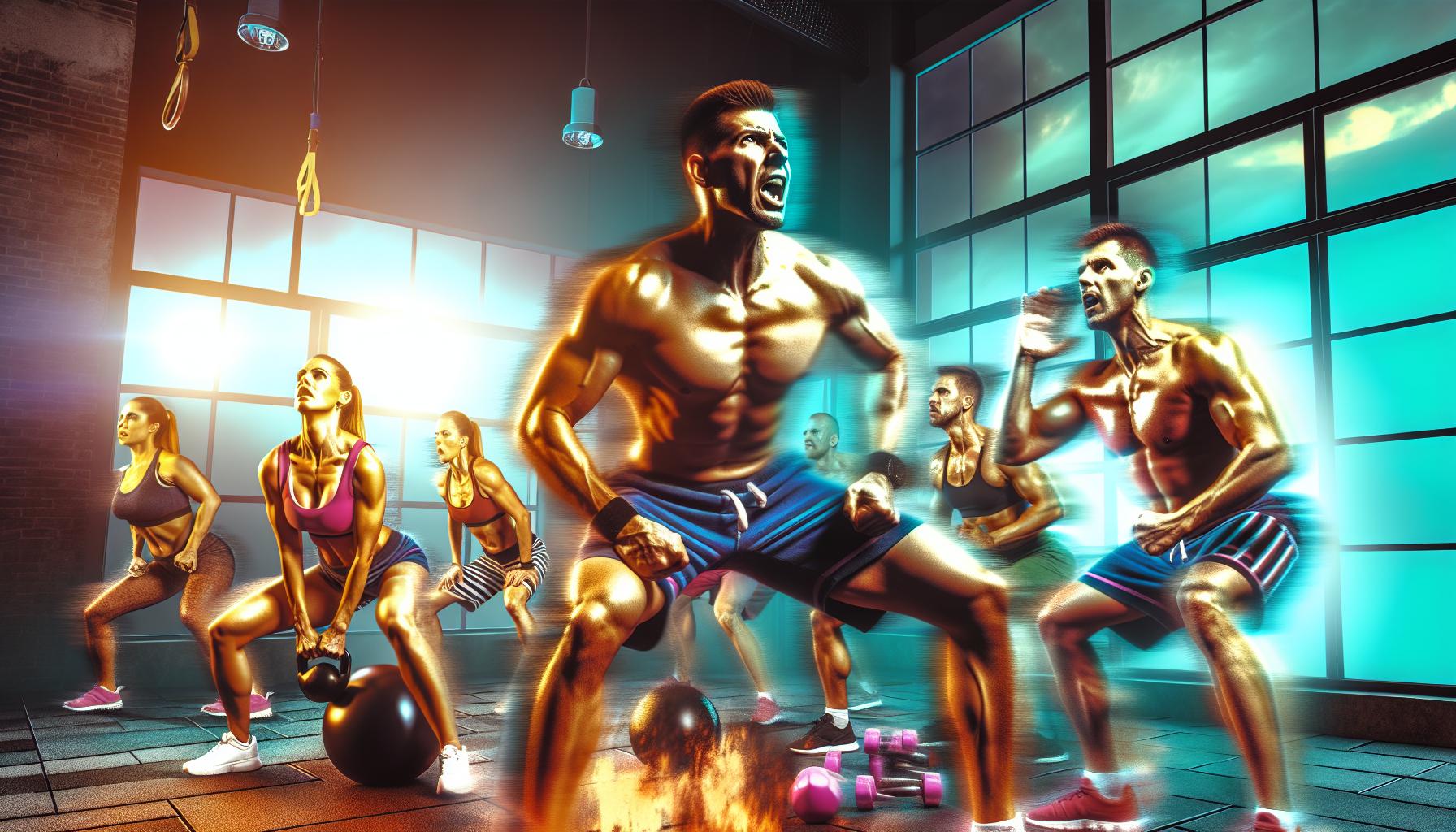 Chalean ExtremeTurboFire Hybrid Day 36: Push Circuit 1 for Muscle Building