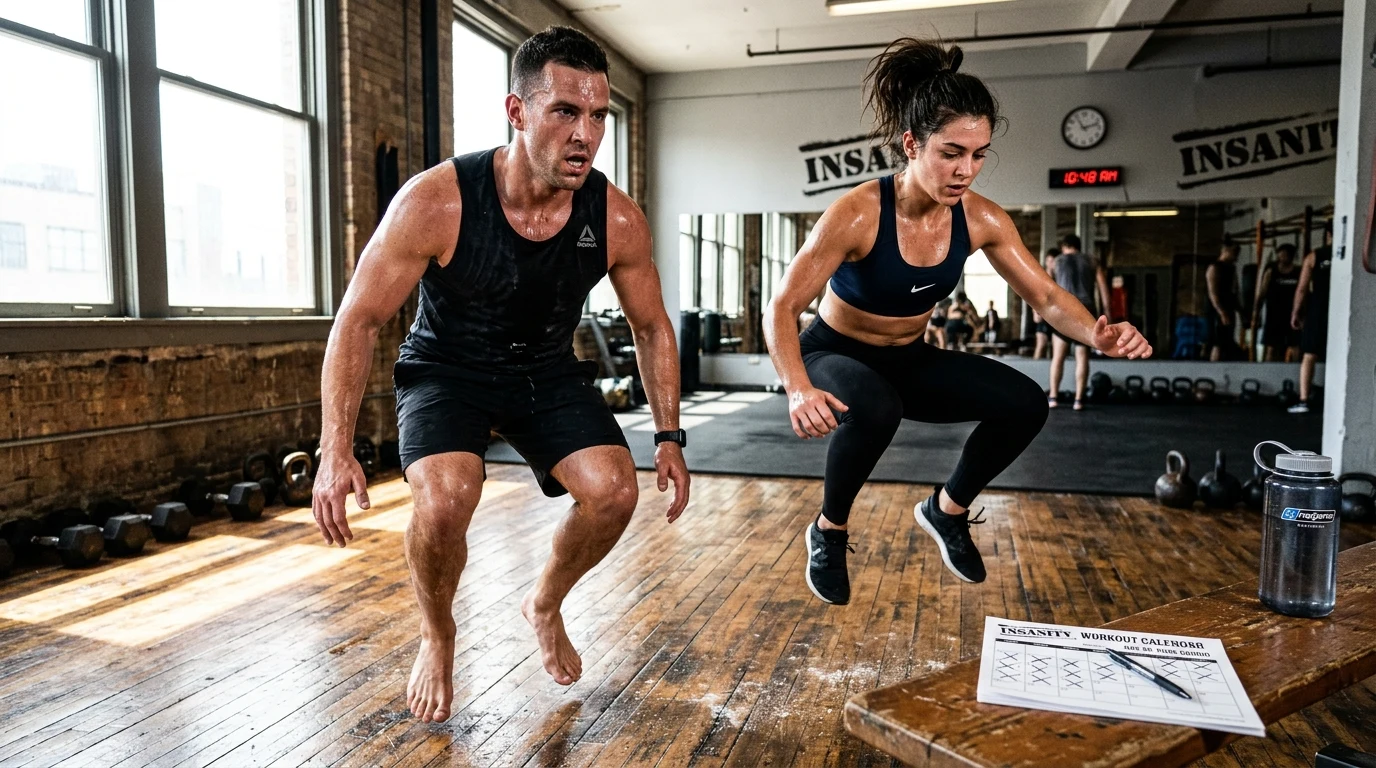 Insanity Training Plan: 60-Day Workout Calendar & Schedule 12 Insanity Training Plan: 60-Day Workout Calendar & Schedule (AI Generated Image)